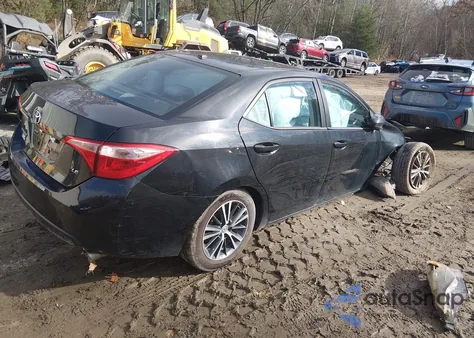 2018 Toyota Corolla Le z USA, uszkodzony, nr VIN 2T1BURHEXJC989837